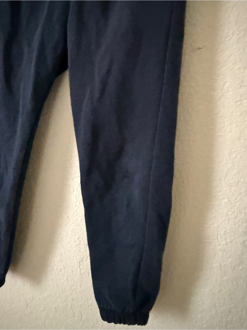 Nike Navy Blue Kids Joggers with White Swoosh - Picture 9 of 9